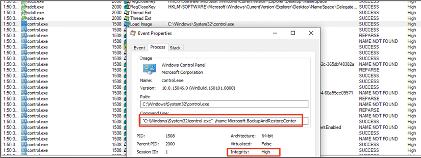 Bypassing UAC using App Paths