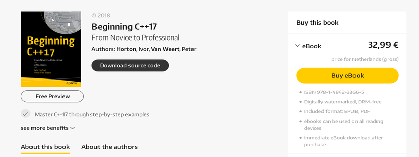 Beginning C++ 17